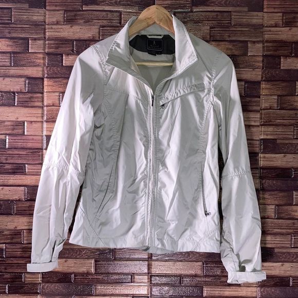 Royal Robbins Light Khaki Women’s Jacket Hiking Trail Full Zip Lightweight Small - Picture 1 of 12